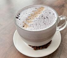 Черничный раф