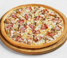 С беконом и вешенками