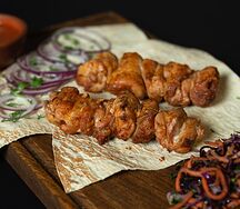 Шашлык из куриного бедра