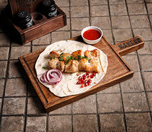 Шашлык из куриного филе