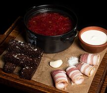 Борщ с говядиной