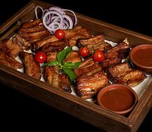 Пикантные свиные рёбрышки