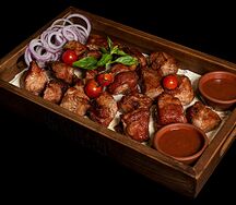 Шашлык из cвинoй шеи