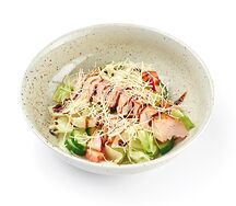 Салат с цыплёнком терияки