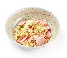 Салат с грибами и орехами