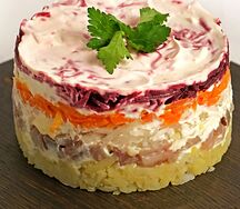 Салат Селёдка под шубой