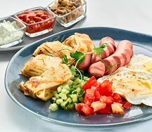 Мясной завтрак