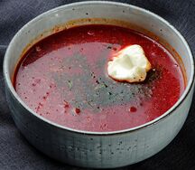 Борщ с говядиной