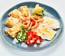 С малосольной семгой