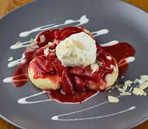 Сырники Клубника со сливками