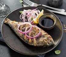 Дорадо на углях