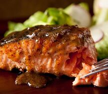 Стейк из семги