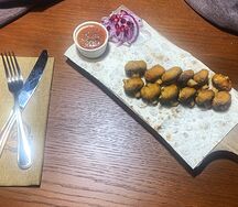 Шампиньоны на углях