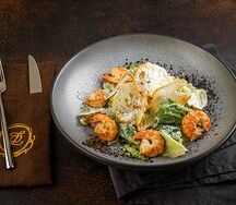 Цезарь с креветками