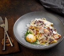 Карбонара с беконом