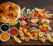 Мини плато с морепродуктами