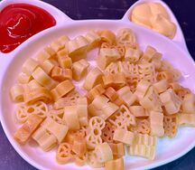 Макарошки цветные Зверята