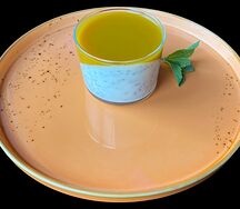 Панна котта манго и маракуйя