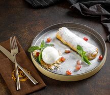 Штрудель яблочный