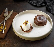 Шоколадный флан