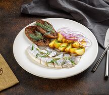 Сельдь с картофелем