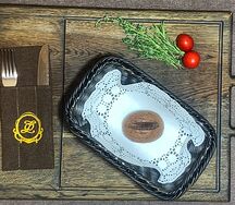 Булочка черная