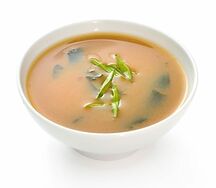 Мисо с лососем