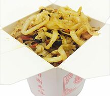 Морепродукты в сливочном соусе