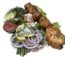 Шашлык из филе курицы