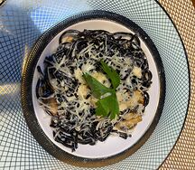 Нэри с шампиньонами