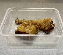 Минтай жареный