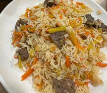 Плов с говядиной