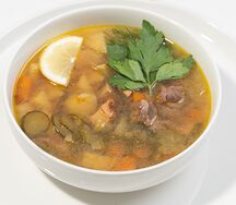 Солянка мясная сборная большая порция