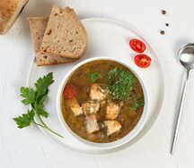 Уха из горбуши