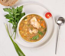 Суп куриный