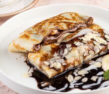 С Нутеллой и бананом