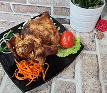 Курица гриль на вертеле
