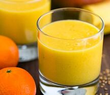 Смузи апельсин-манго