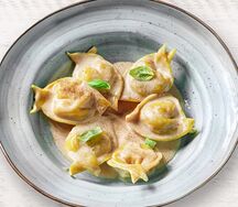 Равиоли с картофелем и грибами