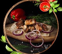 Шашлык из бараньих ребер