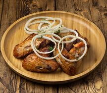 Шашлык из куриных крыльев