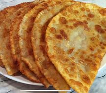 Чебурек Пионерский с ветчиной и сыром