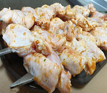 Маринованное мясо для шашлыка из куриных крылышек