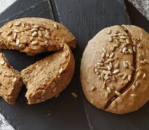 Цельнозерновой хлеб с семечками