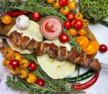 Шашлык из cвинoй шеи