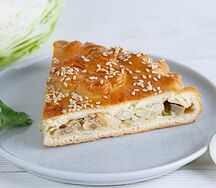 Сытный пирог мясное ассорти