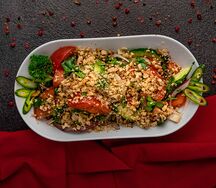 Салат Овощной с грецкими орехами