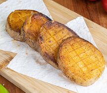 Картофель на мангале