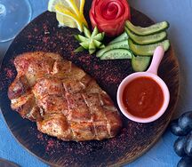 Куриная грудка запеченная