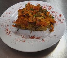 Хек под маринадом